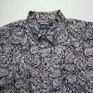 Panhandle Slim Mens XXL Paisley Print Long Sleeve Button Up Shirt